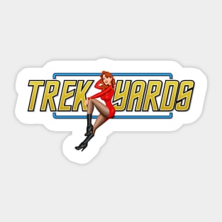 Trekyards Classic Pin-Up Sticker